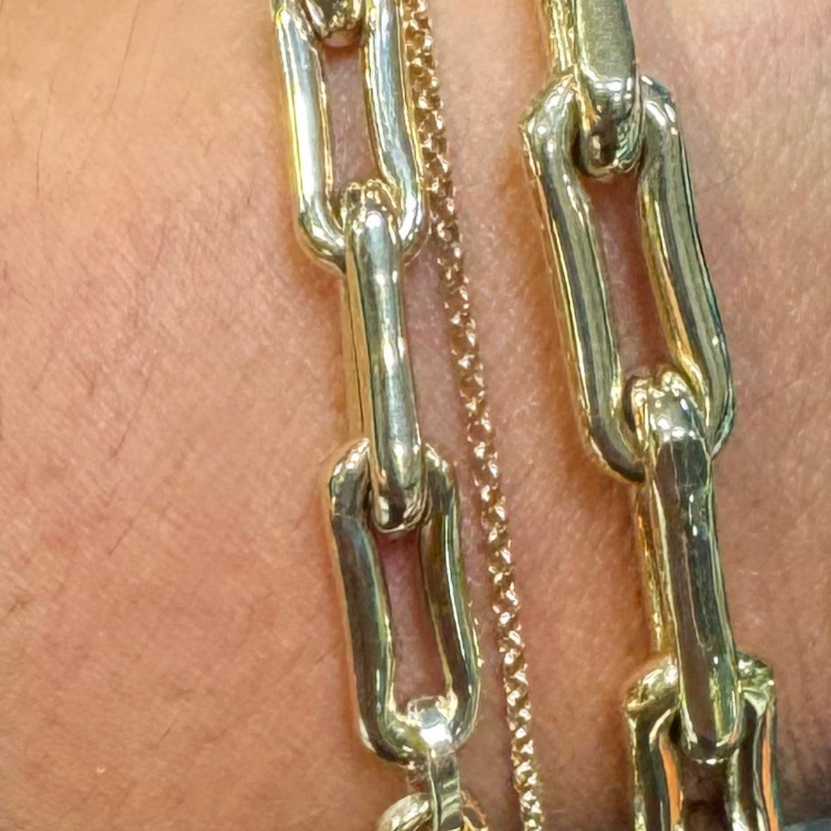 Small Bone Link Bracelet