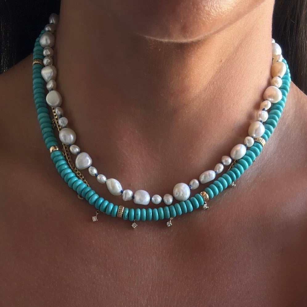 Mixed Freshwater Pearl Necklace