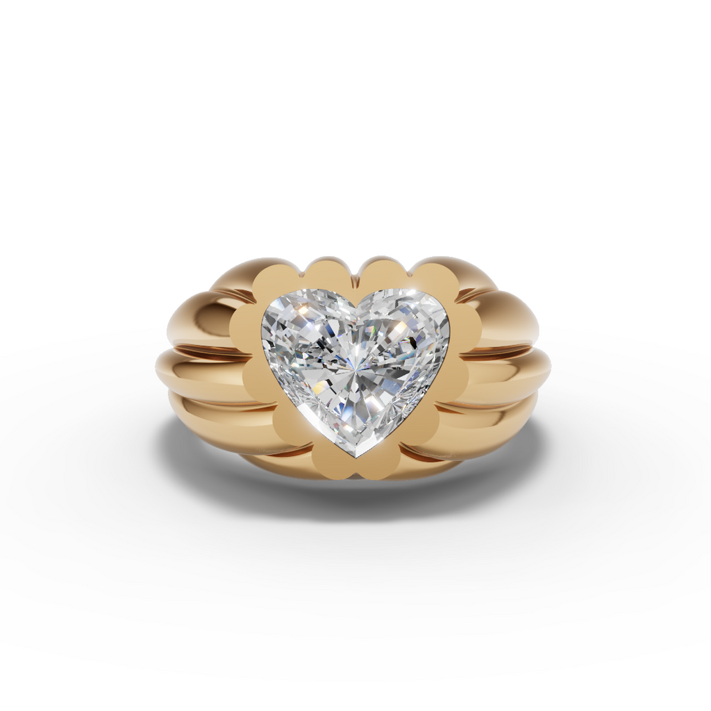 Heart Petal Ring
