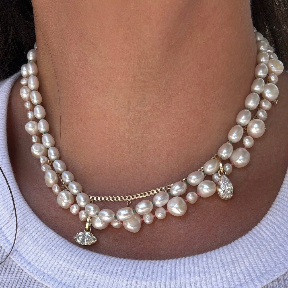 Mixed Freshwater Pearl Necklace
