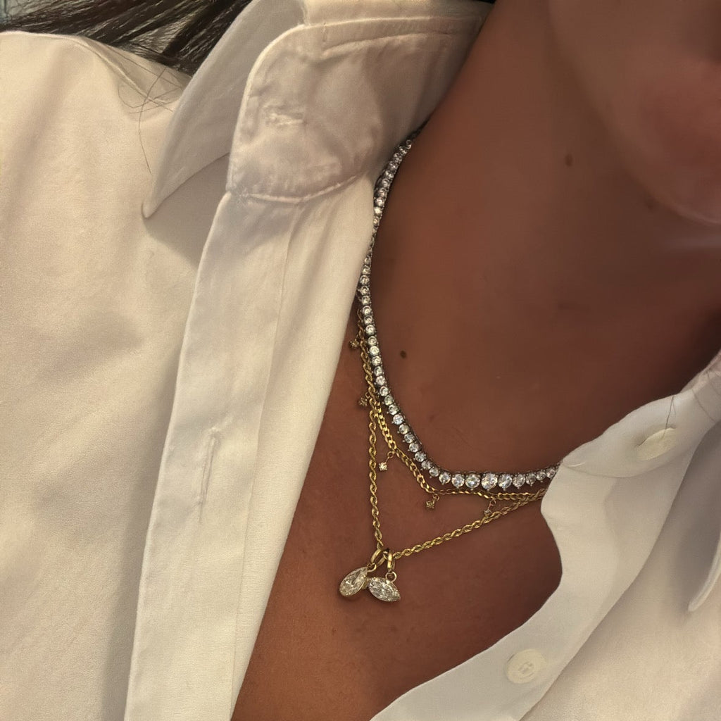 2mm Solid Gold Rope Chain