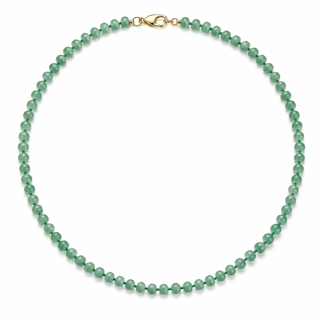 Aventurine Beaded Necklace