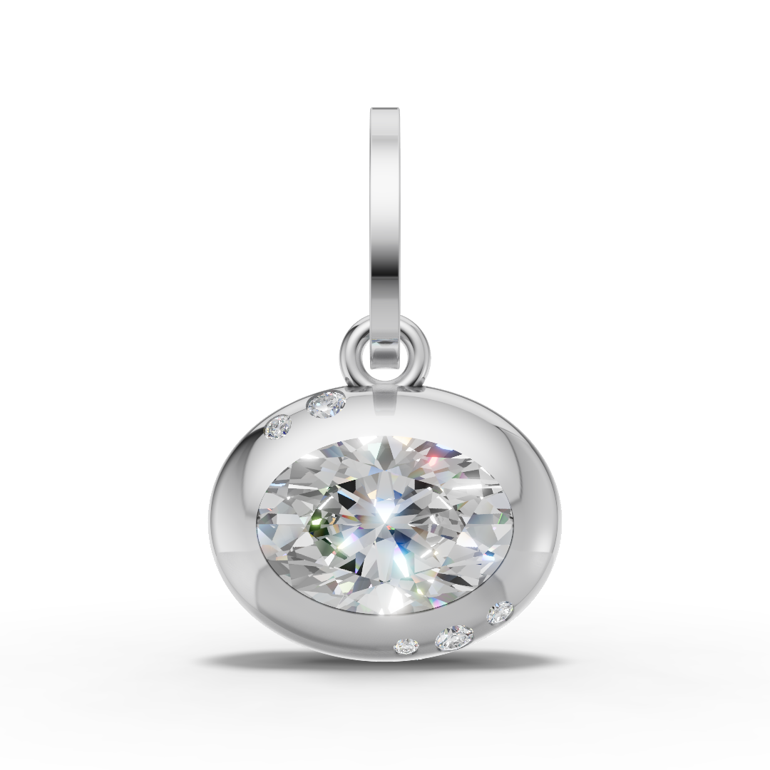 Silver Camber Charm