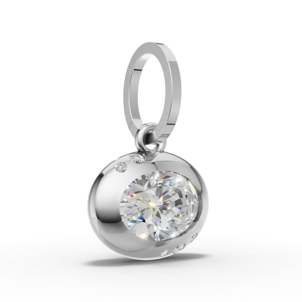 Silver Camber Charm