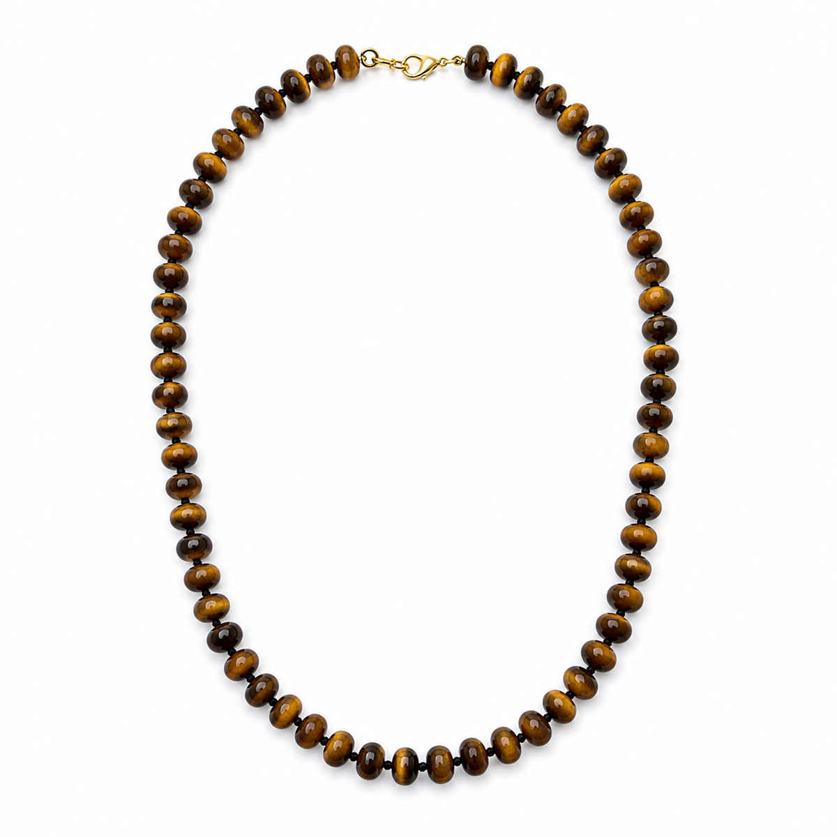 Tiger's Eye Beaded Necklace