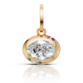 Custom Gemstone Camber Charm