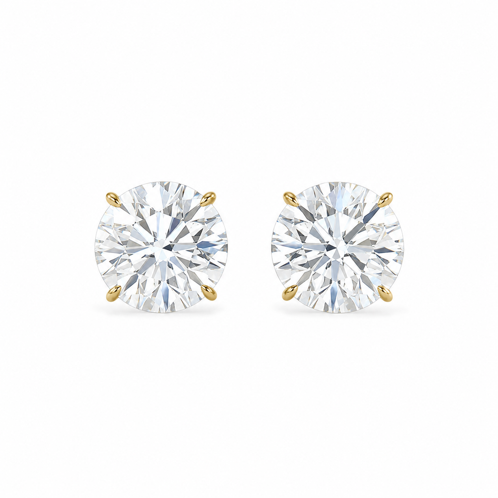 Lab Grown Diamond Stud Earrings