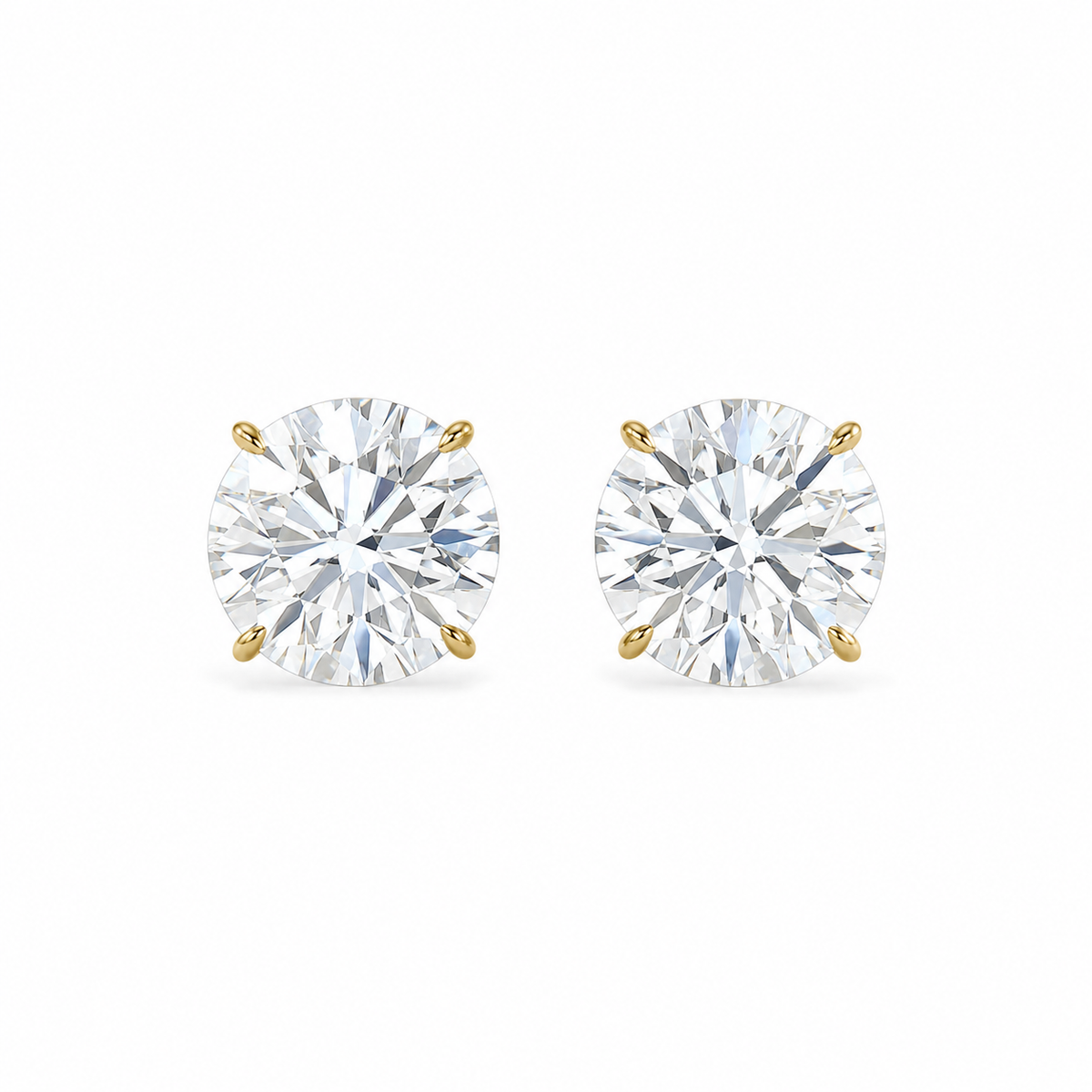 Lab Grown Diamond Stud Earrings