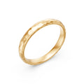 Custom Men's Textured Wedding Band