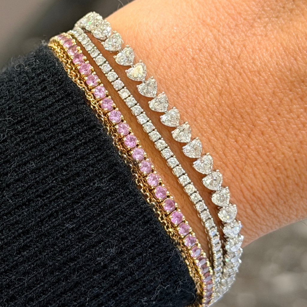 Gemstone Tennis Bracelet