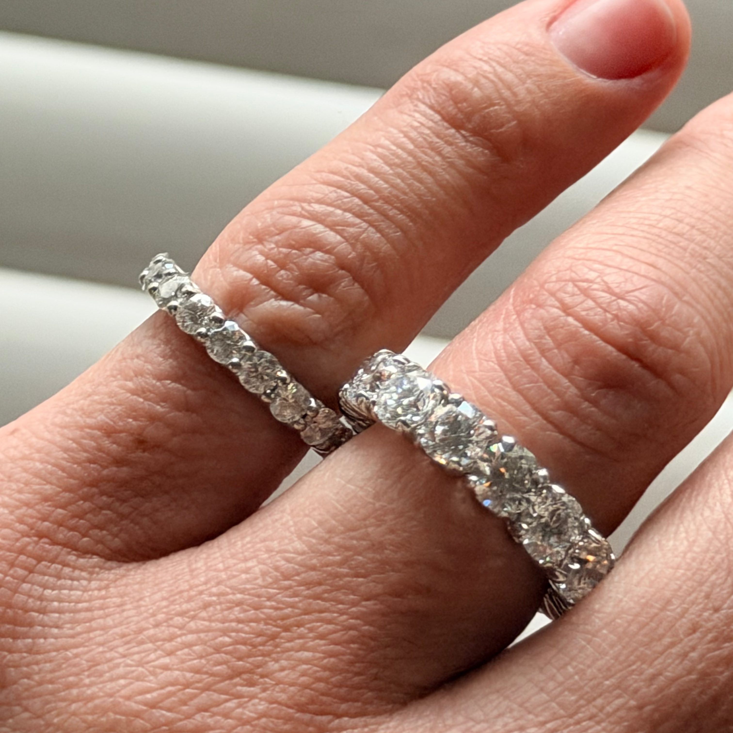 The Perfect Diamond Eternity Band