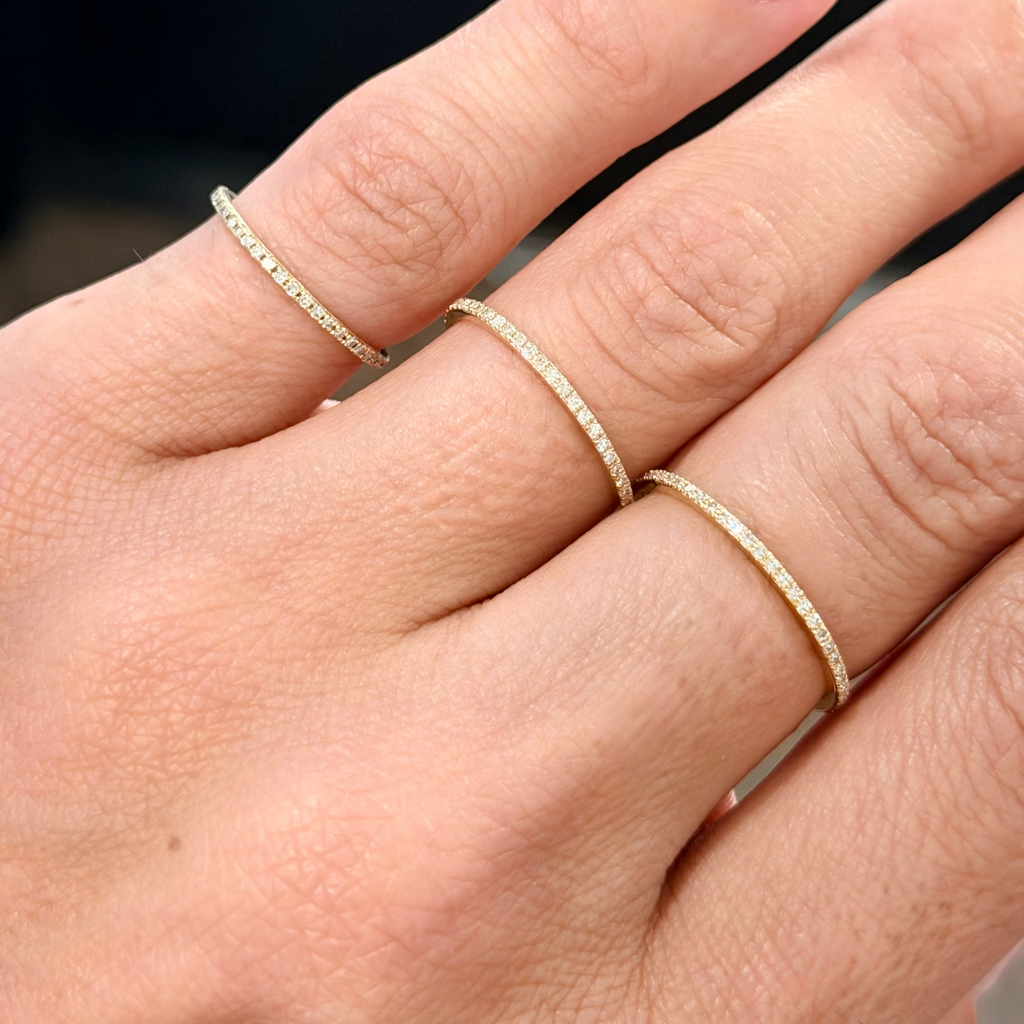 Pavé Diamond Eternity Ring