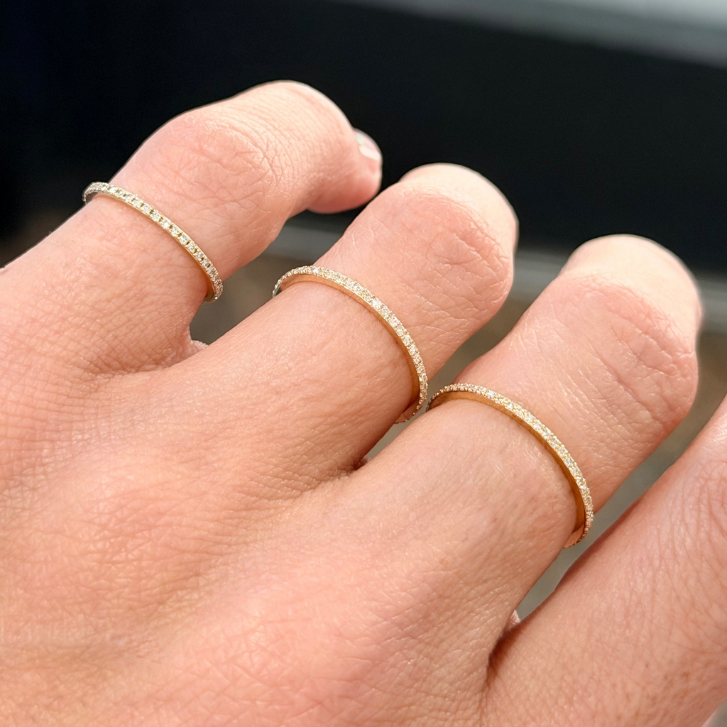 Pavé Diamond Eternity Ring