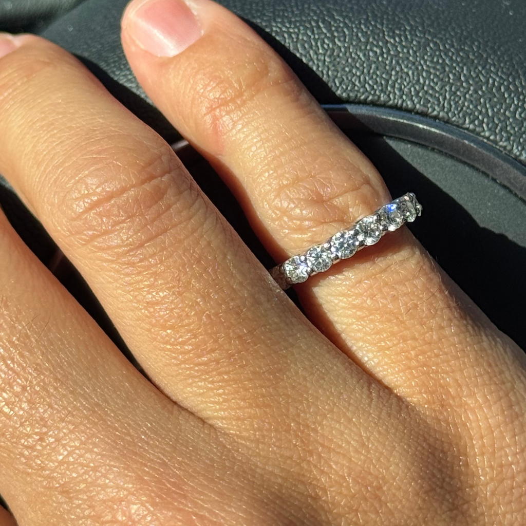 The Perfect Diamond Eternity Band