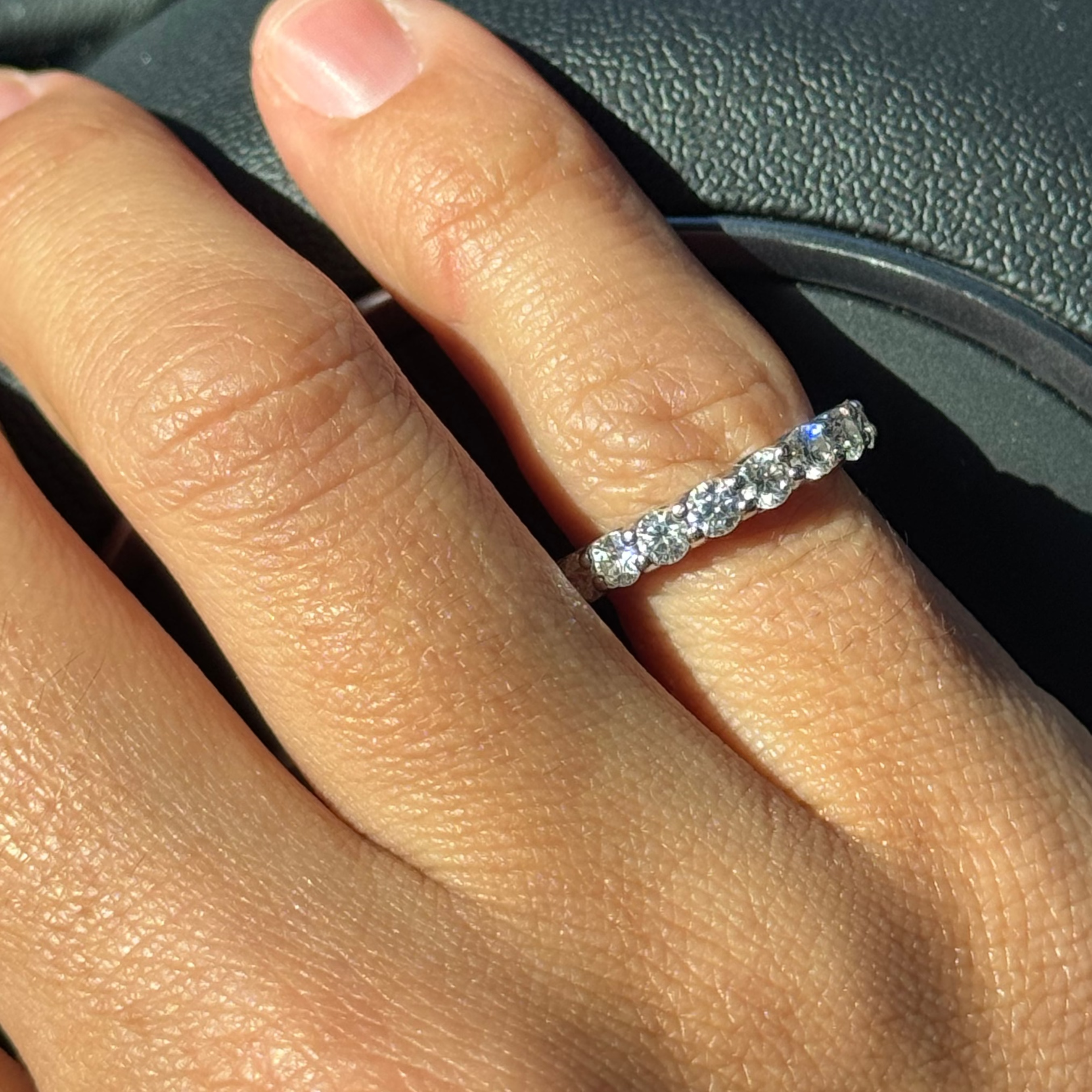 The Perfect Diamond Eternity Band