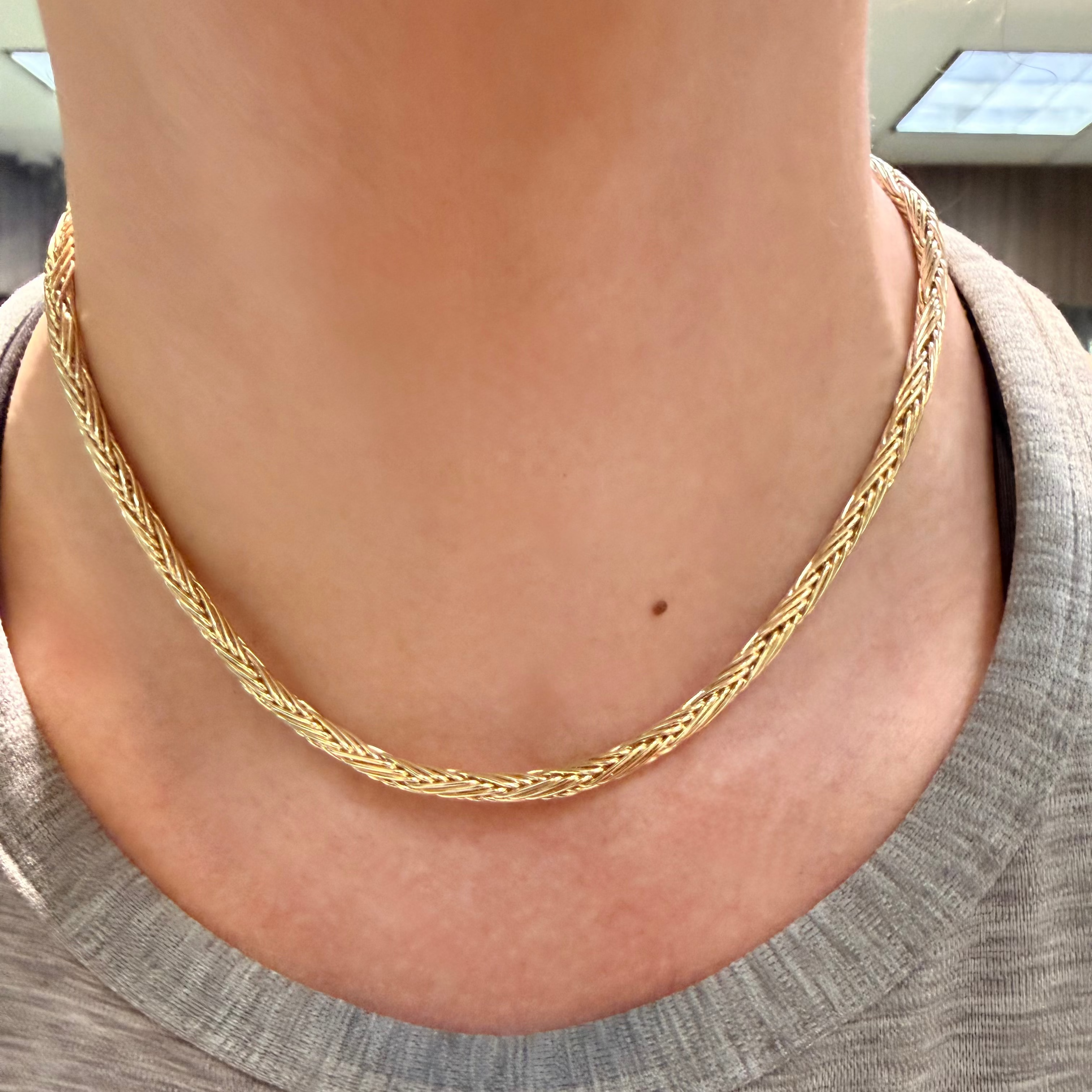 Hollow Wheat Chain