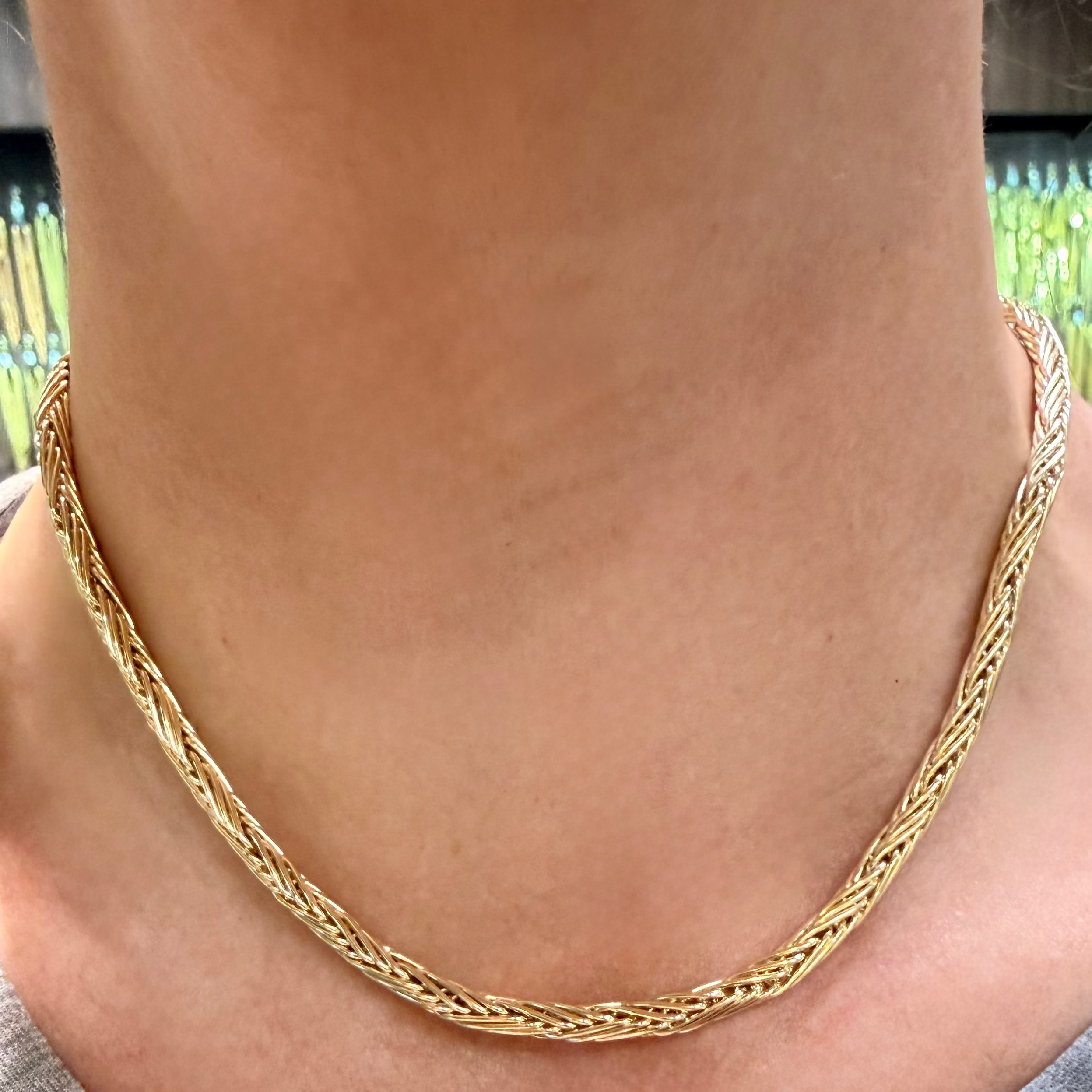 Hollow Wheat Chain