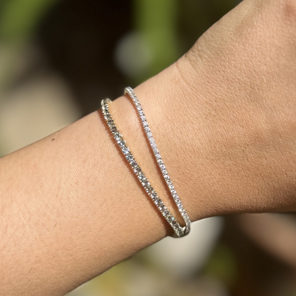 Gemstone Tennis Bracelet