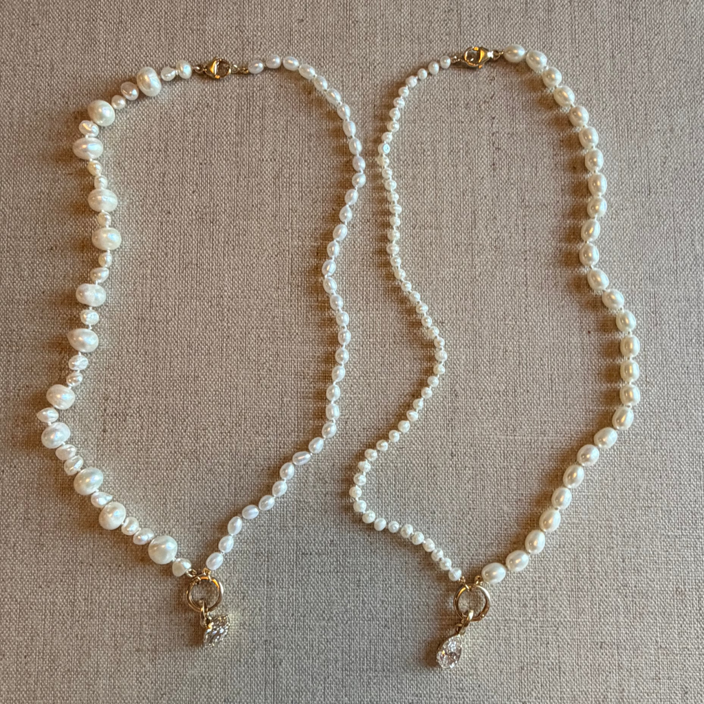 Mixed Pearl Charm Carrier