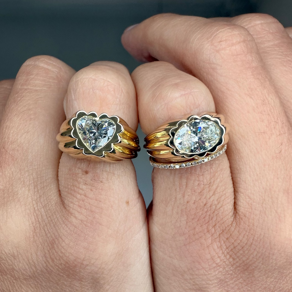 Heart Petal Ring