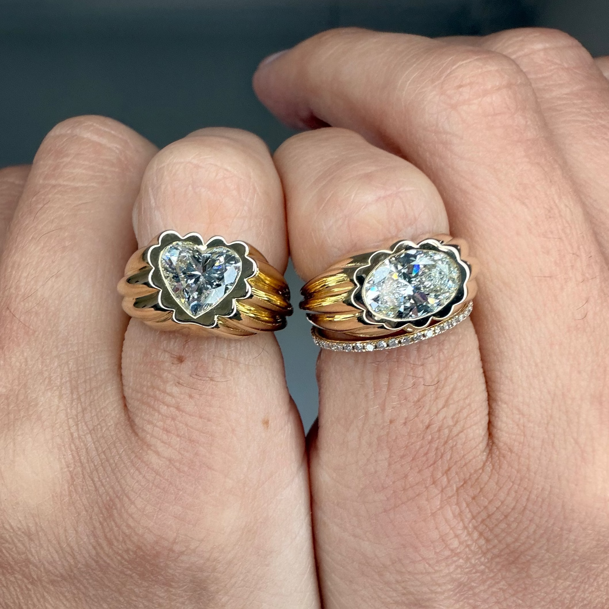Heart Petal Ring