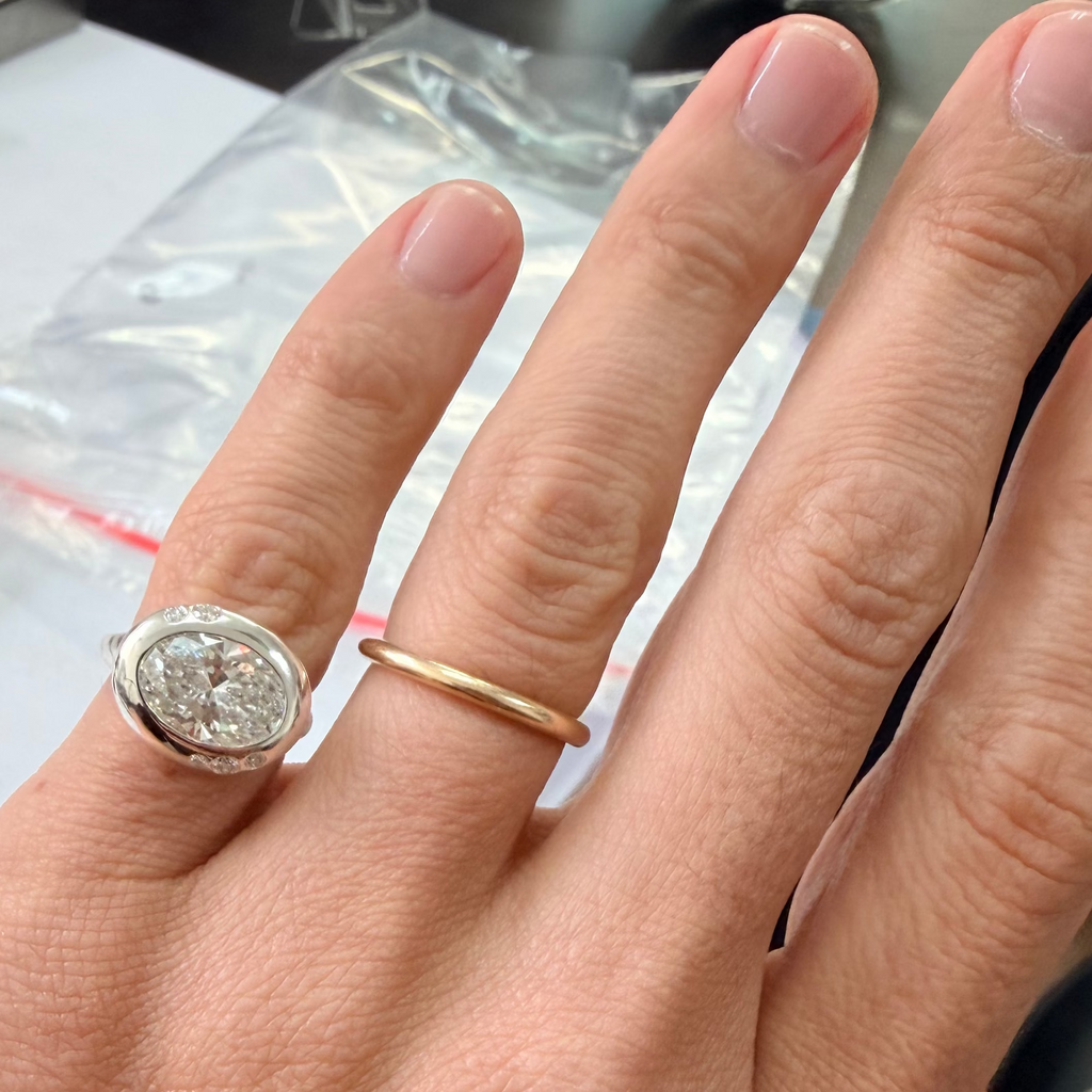 Silver Camber Ring