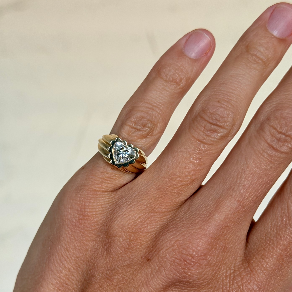Heart Petal Ring