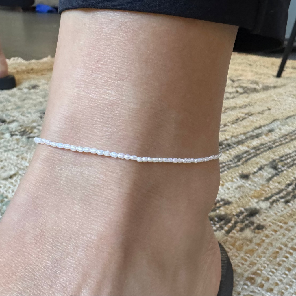 Freshwater Seed Pearl Anklet