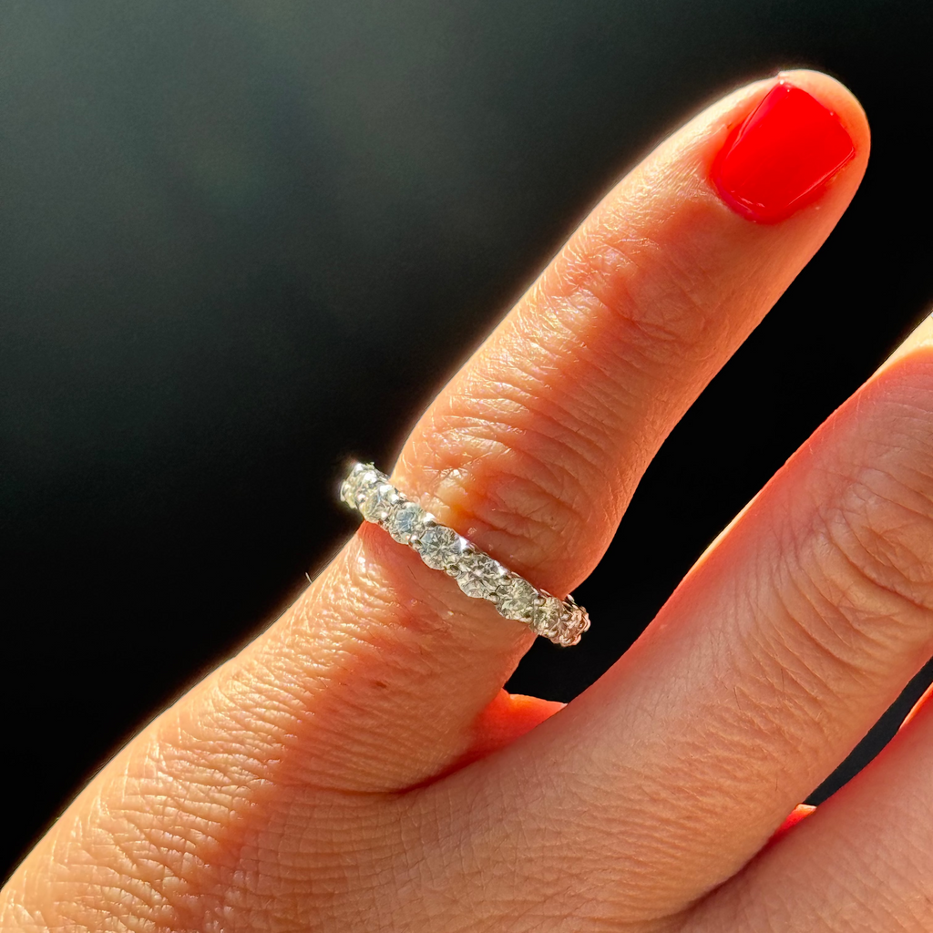 The Perfect Diamond Eternity Band