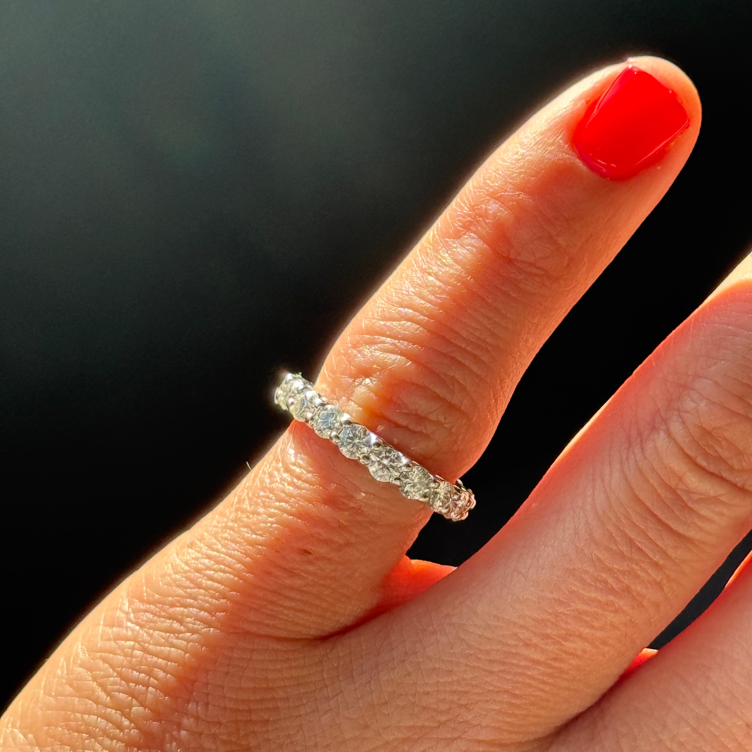 The Perfect Diamond Eternity Band