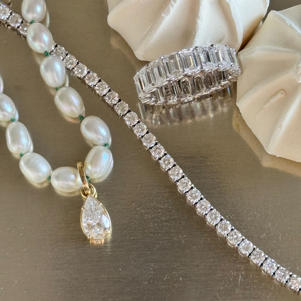 Lab Grown Diamond Tennis Bracelet