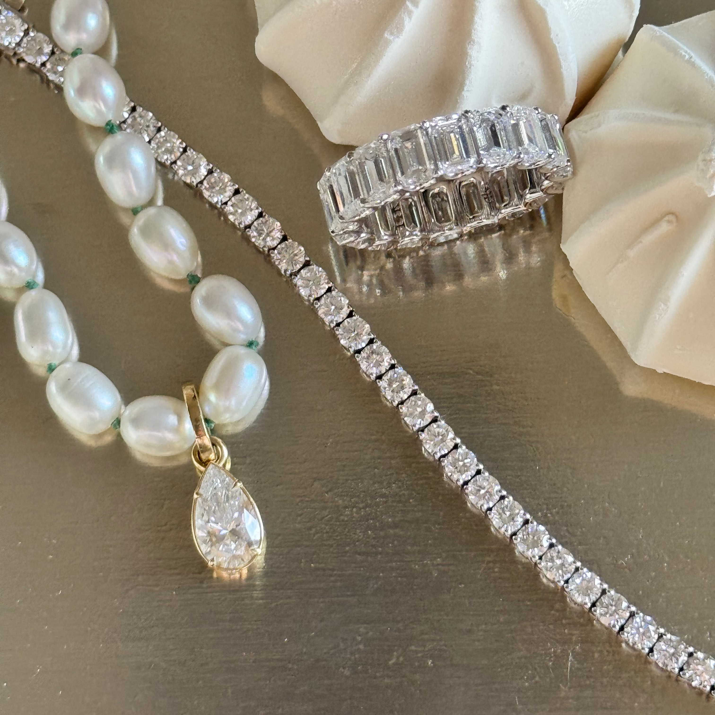 Lab Grown Diamond Tennis Bracelet