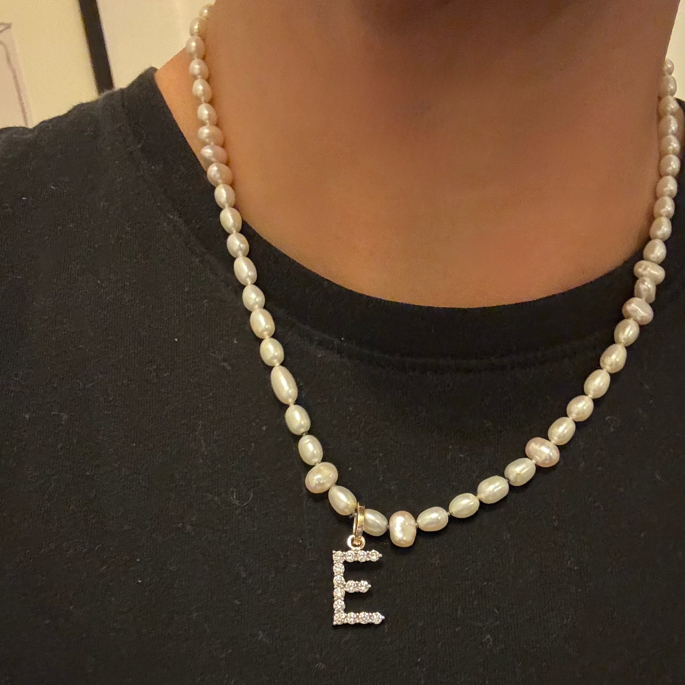 Diamond Alphabet Charms