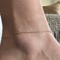 Mini Gucci Chain Anklet