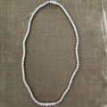 Graduated 3 Prong Lab Diamond Tennis Necklace