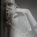 11 Stone Diamond Shaker Necklace