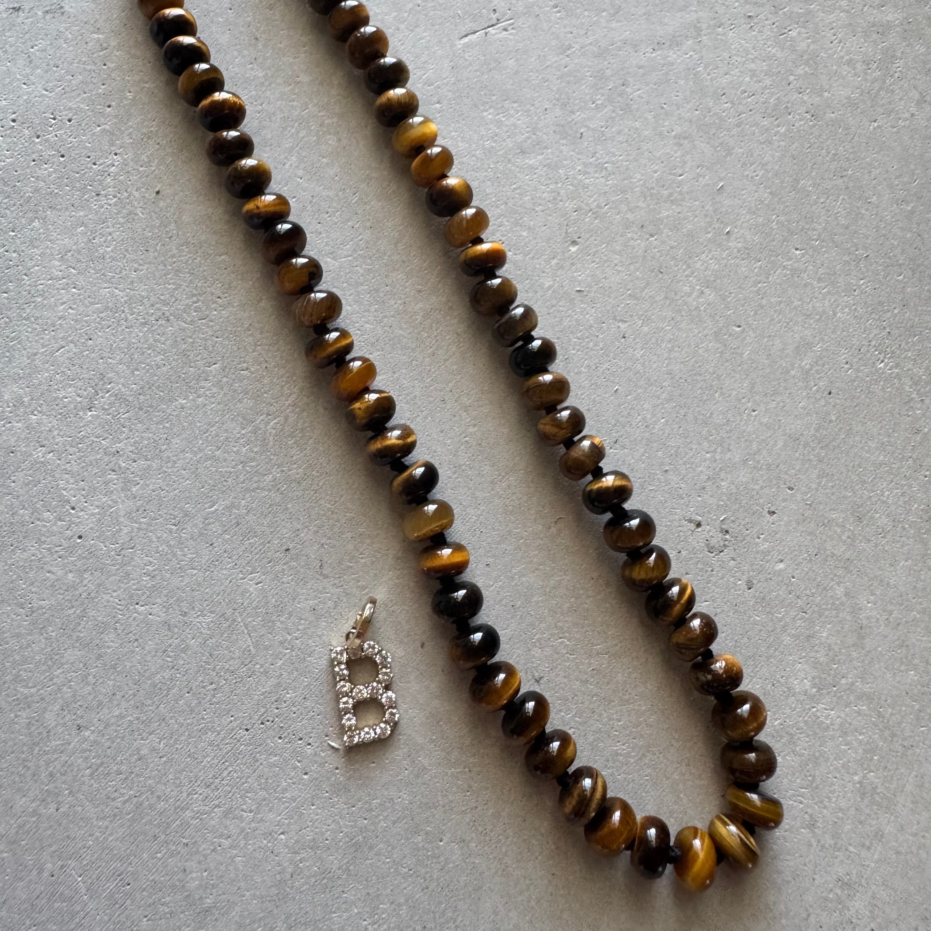 Tiger's Eye Beaded Necklace
