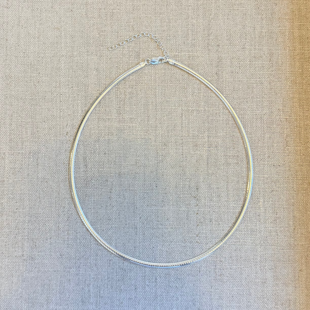 Silver Omega Chain