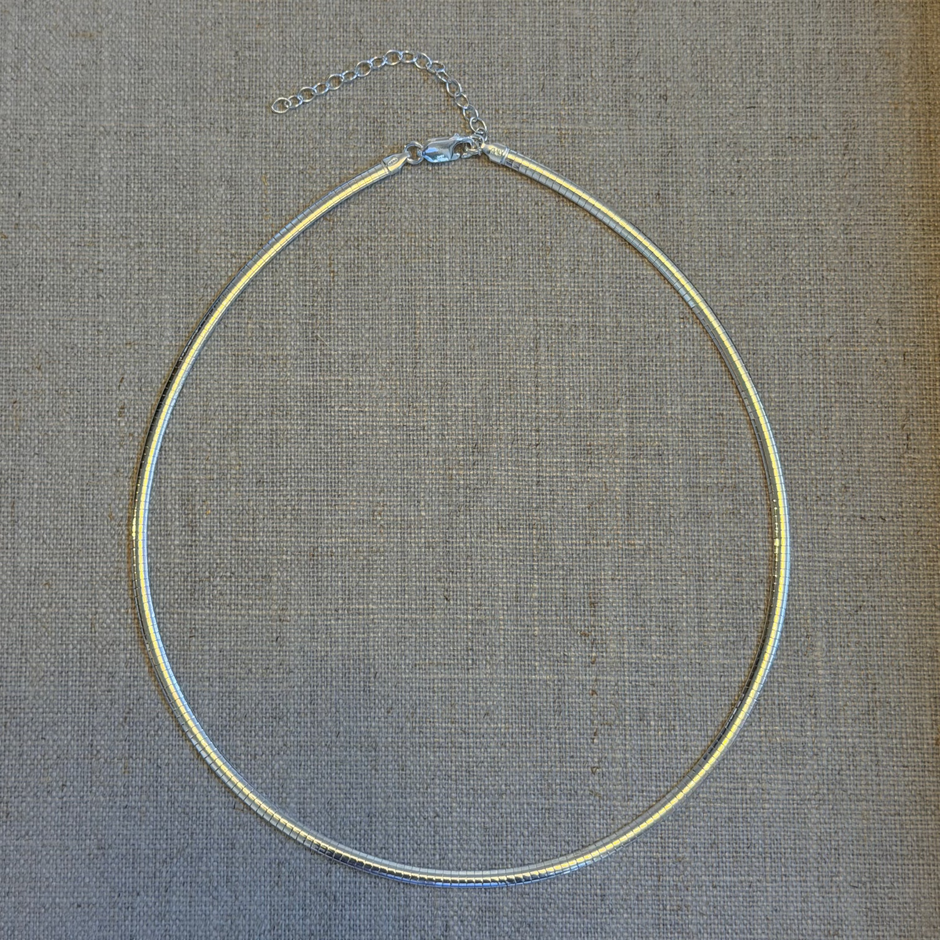 Silver Omega Chain