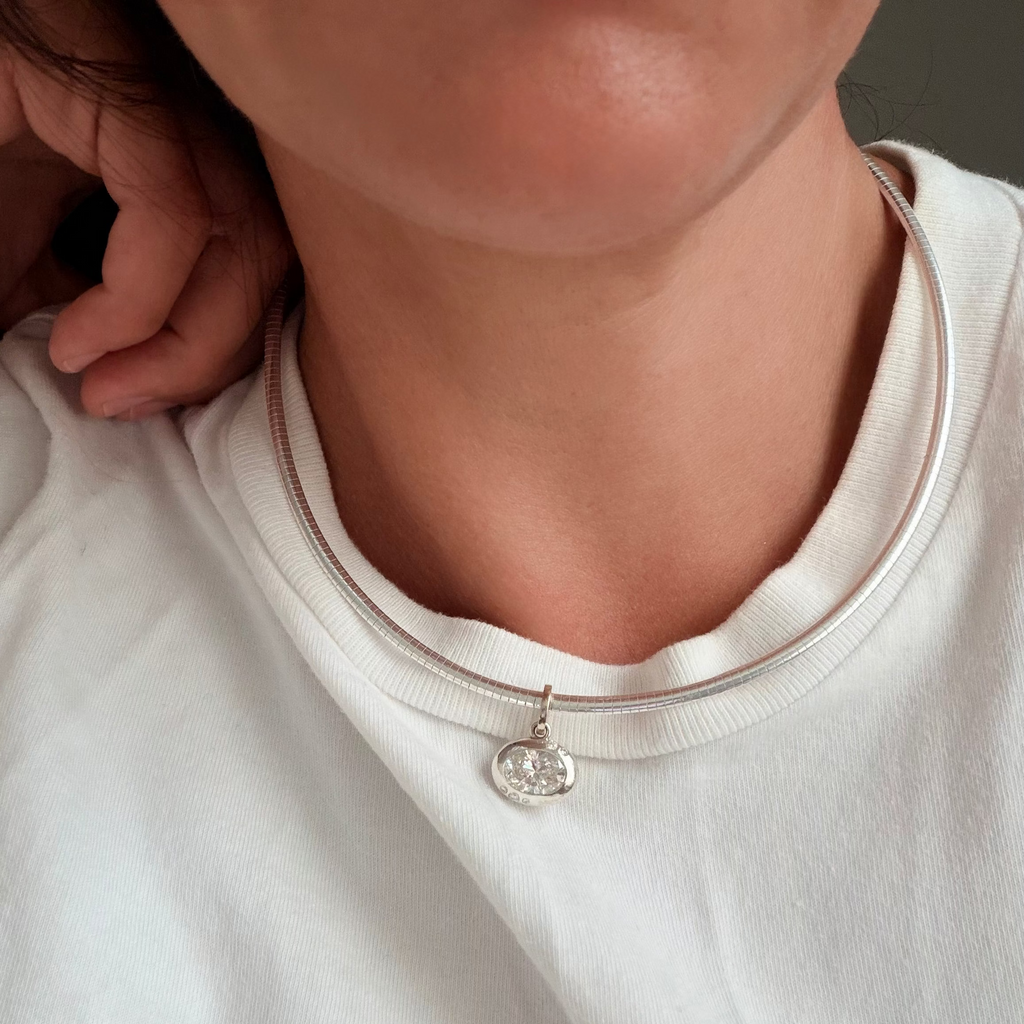 Silver Omega Chain