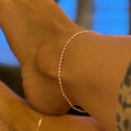 Freshwater Seed Pearl Anklet