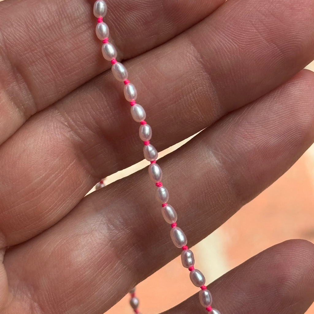 Freshwater Seed Pearl Anklet
