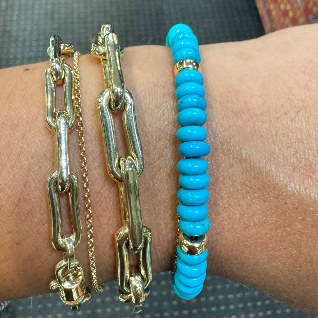 Large Bone Link Bracelet