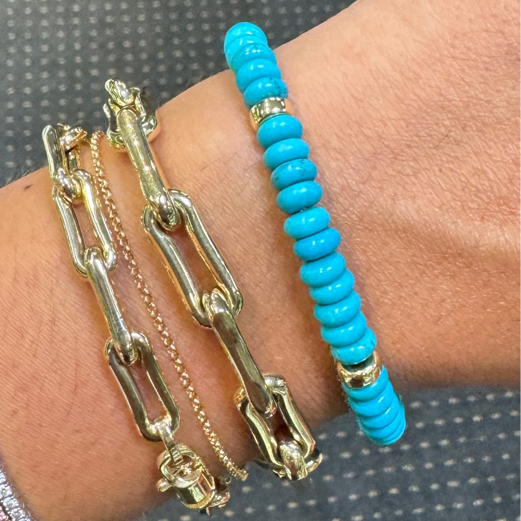 Large Bone Link Bracelet