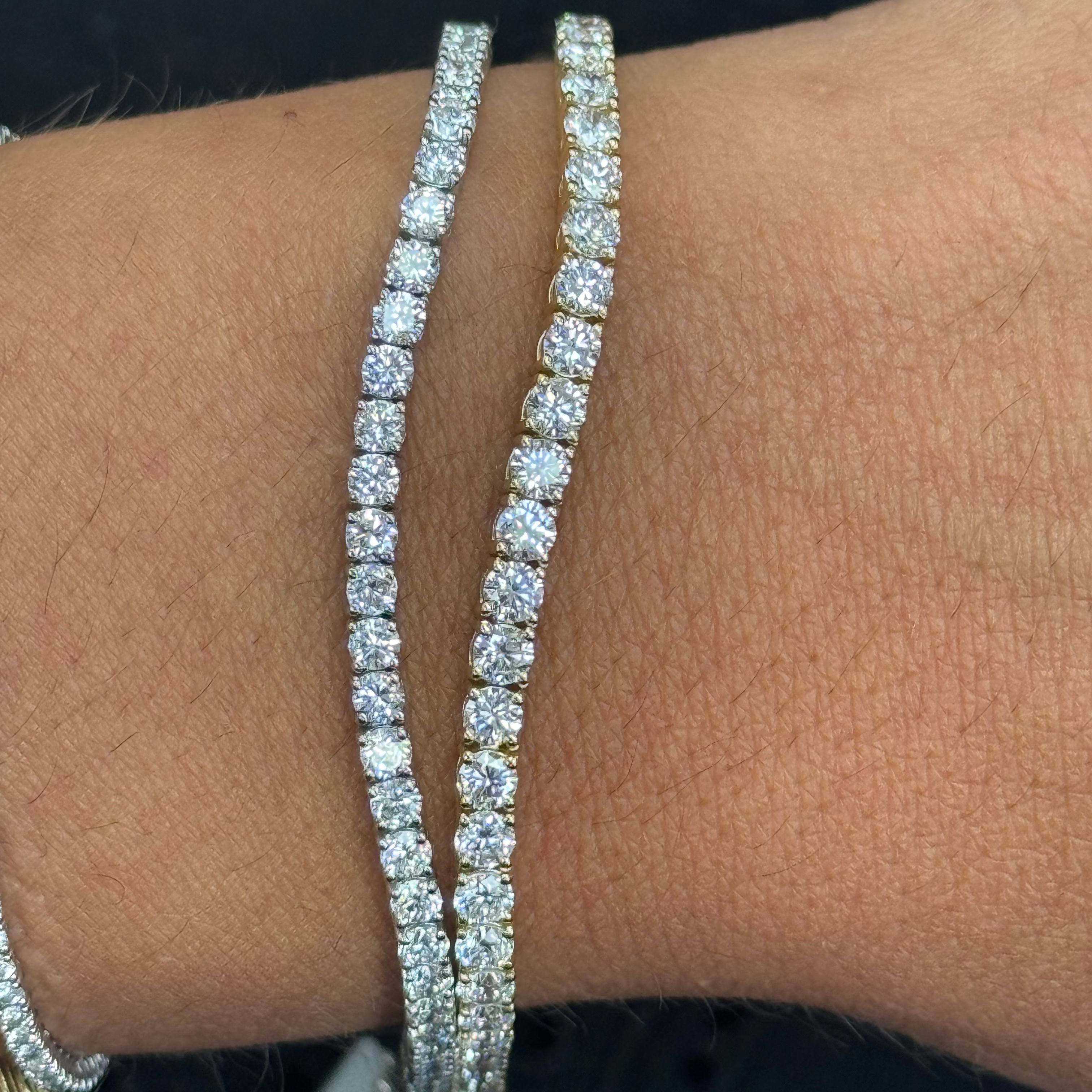 Lab Grown Diamond Tennis Bracelet