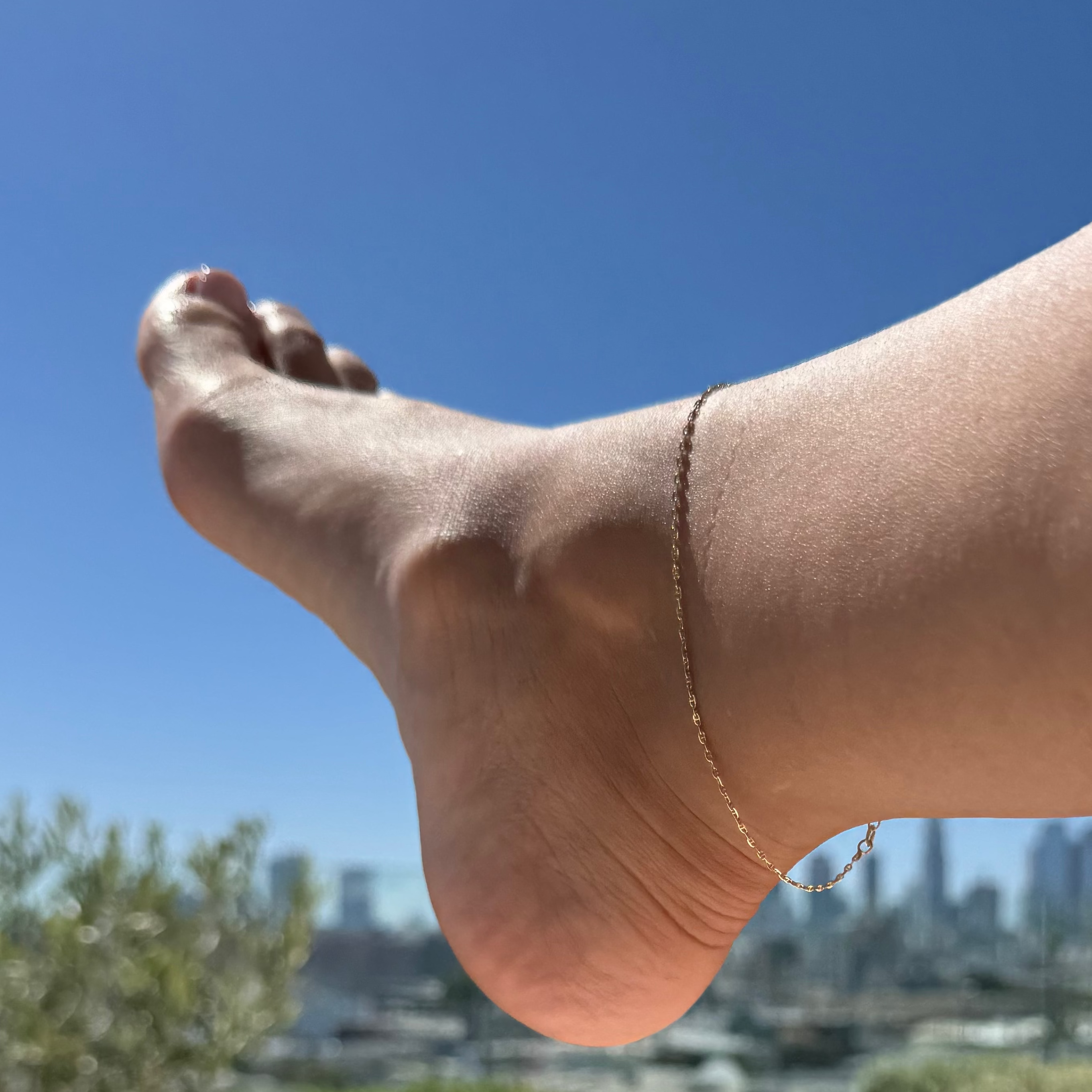 Mini Gucci Chain Anklet