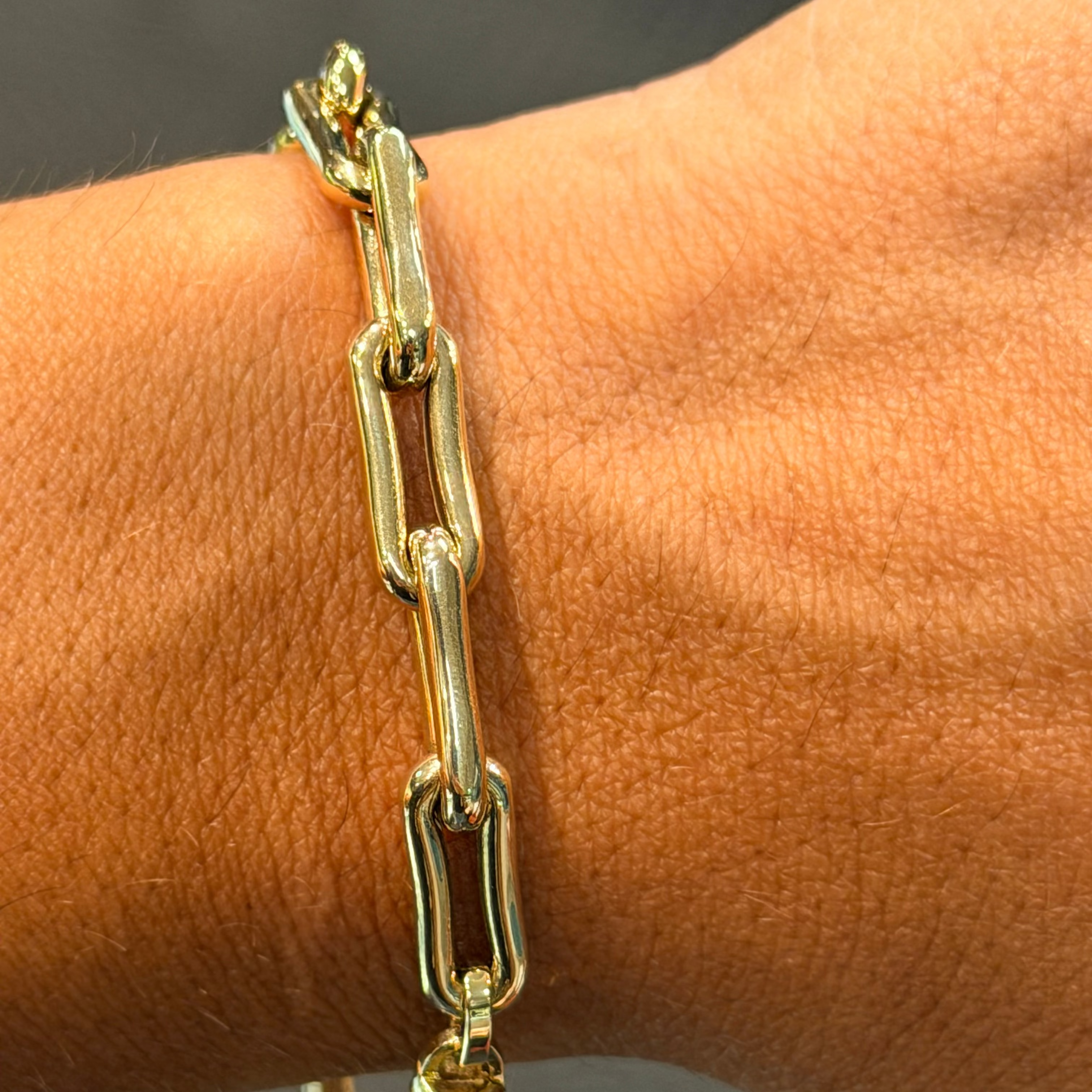 Small Bone Link Bracelet