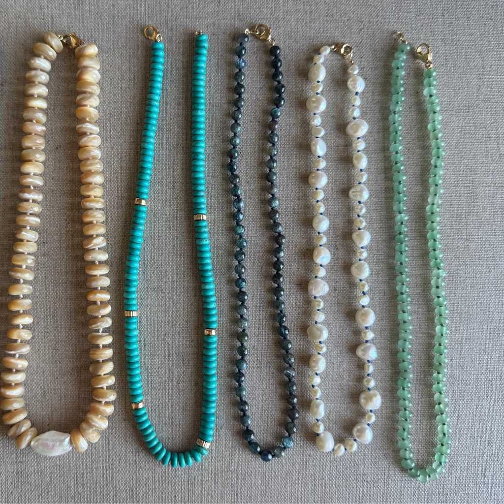 Aventurine Beaded Necklace