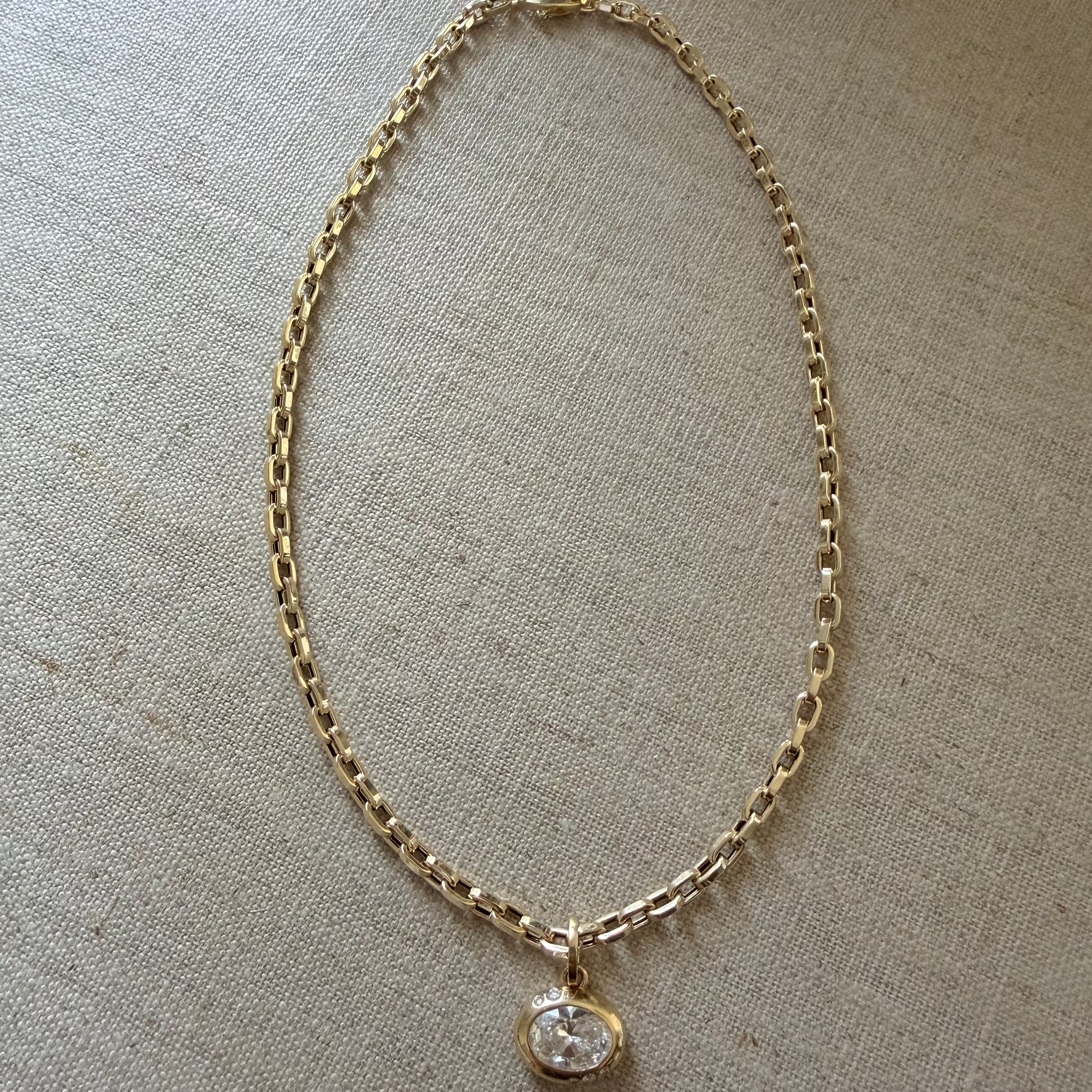 Chunky Hollow Cable Chain