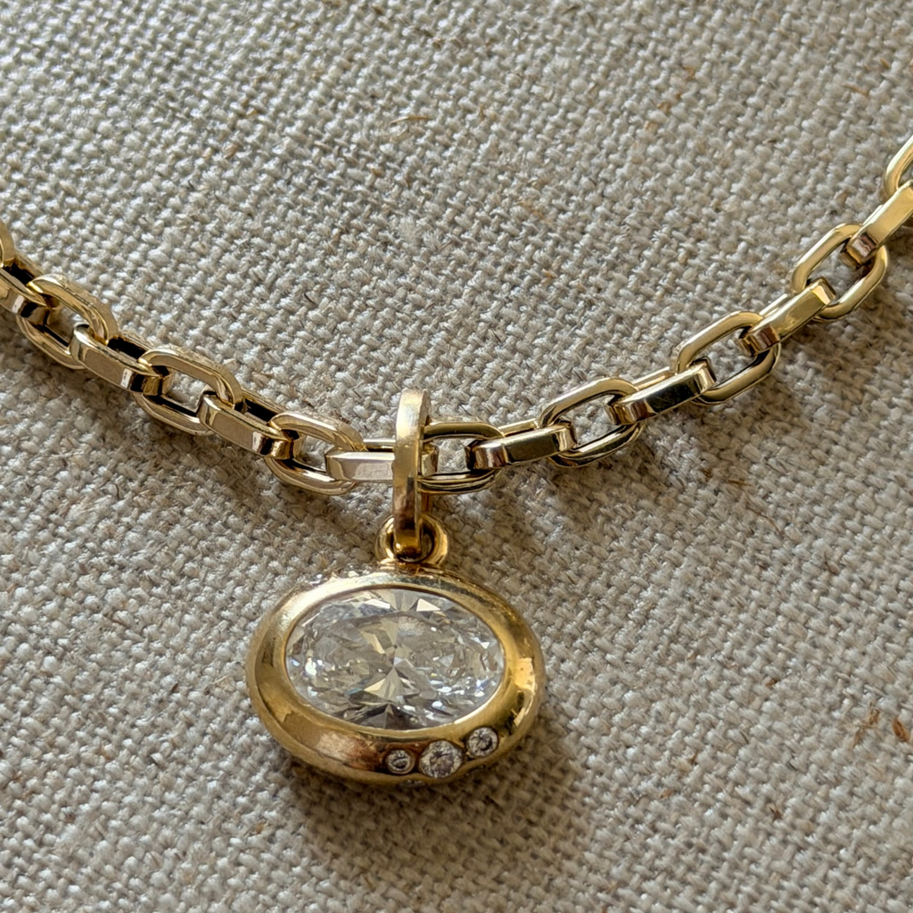 Chunky Hollow Cable Chain